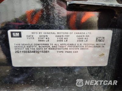 Zdjęcie 13 z 13 samochodu: 2014 CHEVROLET IMPALA LTZ VIN:2G1155S34E9215381 - miniatura