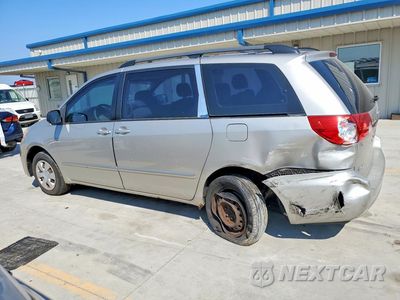 Drugie zdjęcie samochodu z przodu: 2008 TOYOTA SIENNA CE 7-PASSENGER VIN:5TDZK23CX8S126233 - miniatura