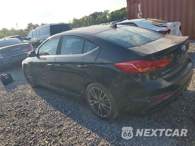 Drugie zdjęcie samochodu z przodu: 2018 HYUNDAI ELANTRA SPORT VIN:KMHD04LBXJU524882 - miniatura