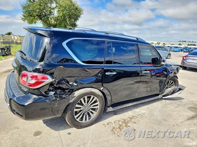 Trzecie zdjęcie samochodu z tyłu: 2018 NISSAN ARMADA PLATINUM VIN:JN8AY2NF3J9332408 - miniatura