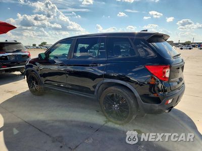 Drugie zdjęcie samochodu z przodu: 2019 HONDA PASSPORT SPORT VIN:5FNYF7H25KB008597 - miniatura