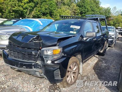 2019 CHEVROLET SILVERADO K1500 CUSTOM 3GCUYBEF8KG105418 - główne zdjęcie licytacji z USA - miniatura