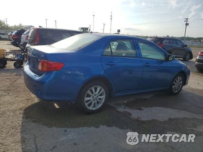 Trzecie zdjęcie samochodu z tyłu: 2009 TOYOTA COROLLA LE VIN:2T1BU40E49C142466 - miniatura