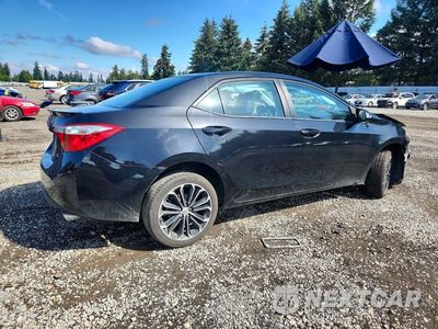 Trzecie zdjęcie samochodu z tyłu: 2015 TOYOTA COROLLA S PLUS VIN:2T1BURHE4FC436916 - miniatura