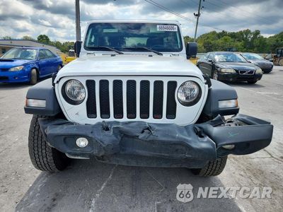 Piąte zdjęcie samochodu w środku: 2022 JEEP WRANGLER UNLIMITED SPORT VIN:1C4HJXDN7NW276906 - miniatura