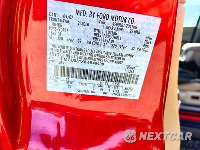 Zdjęcie 13 z 13 samochodu: 2008 FORD ESCAPE XLT VIN:1FMCU031X8KB49498 - miniatura