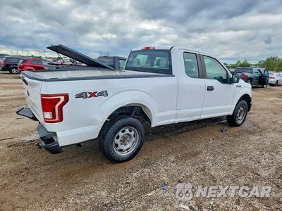 Trzecie zdjęcie samochodu z tyłu: 2015 FORD F150 SUPER CAB VIN:1FTEX1E89FKE18155 - miniatura