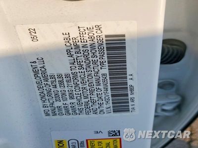 Zdjęcie 13 z 13 samochodu: 2022 HONDA ACCORD SPORT SE VIN:1HGCV1F44NA055438 - miniatura