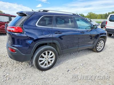 Trzecie zdjęcie samochodu z tyłu: 2014 JEEP CHEROKEE LIMITED VIN:1C4PJMDS9EW222720 - miniatura