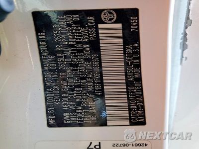 Zdjęcie 12 z 12 samochodu: 2017 TOYOTA CAMRY SE VIN:4T1BF1FK6HU666978 - miniatura