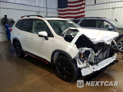 Czwarte zdjęcie samochodu z boku: 2020 SUBARU FORESTER SPORT VIN:JF2SKAMC1LH446095 - miniatura