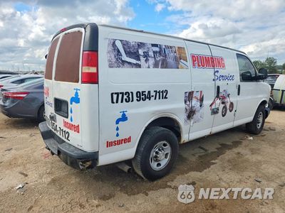 Trzecie zdjęcie samochodu z tyłu: 2015 CHEVROLET EXPRESS G2500 VAN VIN:1GCWGFFF8F1106252 - miniatura