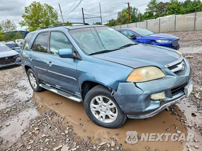 Czwarte zdjęcie samochodu z boku: 2005 ACURA MDX TOURING VIN:2HNYD18855H554204 - miniatura