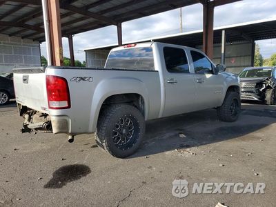 Trzecie zdjęcie samochodu z tyłu: 2011 GMC SIERRA K1500 SLT VIN:3GTP2WE34BG105962 - miniatura