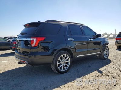 Trzecie zdjęcie samochodu z tyłu: 2016 FORD EXPLORER LIMITED VIN:1FM5K8F80GGC89406 - miniatura
