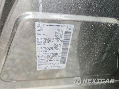 Zdjęcie 13 z 13 samochodu: 2016 NISSAN PATHFINDER SV VIN:5N1AR2MN2GC671511 - miniatura
