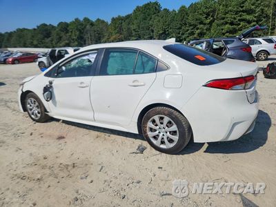 Drugie zdjęcie samochodu z przodu: 2021 TOYOTA COROLLA LE VIN:JTDEPMAE5MJ154903 - miniatura