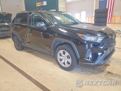 Czwarte zdjęcie samochodu z boku: 2021 TOYOTA RAV4 LE VIN:2T3H1RFV9MW149340 - miniatura