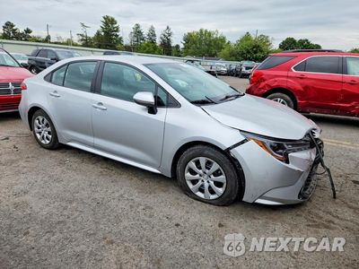 Czwarte zdjęcie samochodu z boku: 2023 TOYOTA COROLLA LE VIN:5YFB4MDE5PP062794 - miniatura