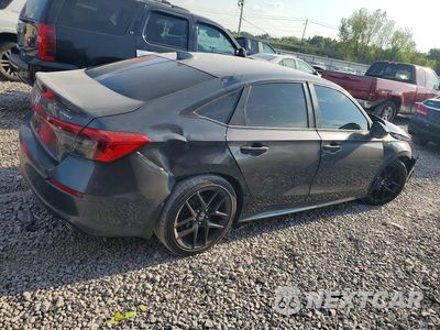 Trzecie zdjęcie samochodu z tyłu: 2024 HONDA CIVIC SPORT VIN:2HGFE2F54RH504443 - miniatura