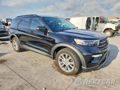 Czwarte zdjęcie samochodu z boku: 2020 FORD EXPLORER XLT VIN:1FMSK7DH8LGC79989 - miniatura