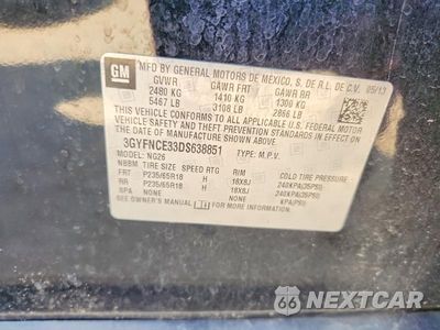 Zdjęcie 12 z 12 samochodu: 2013 CADILLAC SRX LUXURY COLLECTION VIN:3GYFNCE33DS638851 - miniatura
