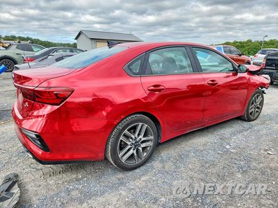 Trzecie zdjęcie samochodu z tyłu: 2019 KIA FORTE S VIN:3KPF34AD5KE018286 - miniatura