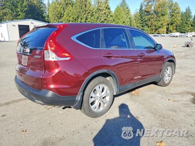 Trzecie zdjęcie samochodu z tyłu: 2012 HONDA CR-V EX VIN:5J6RM4H57CL073964 - miniatura