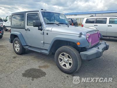 Czwarte zdjęcie samochodu z boku: 2013 JEEP WRANGLER SPORT VIN:1C4AJWAG9DL704007 - miniatura