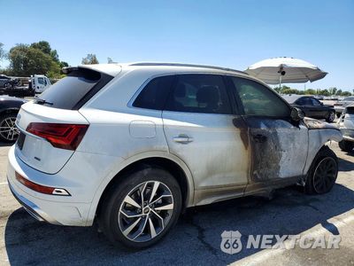 Trzecie zdjęcie samochodu z tyłu: 2023 AUDI Q5 PREMIUM 45 VIN:WA1GAAFY5P2196220 - miniatura