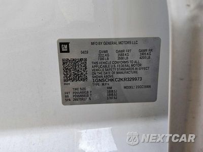Zdjęcie 13 z 13 samochodu: 2019 CHEVROLET SUBURBAN C1500 LT VIN:1GNSCHKC2KR329973 - miniatura