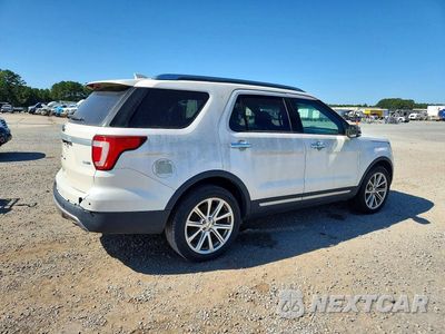 Trzecie zdjęcie samochodu z tyłu: 2016 FORD EXPLORER LIMITED VIN:1FM5K8FH0GGB59514 - miniatura