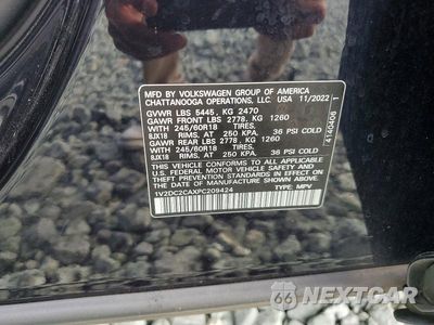 Zdjęcie 14 z 14 samochodu: 2023 VOLKSWAGEN ATLAS CROSS SPORT SE VIN:1V2DC2CAXPC209424 - miniatura