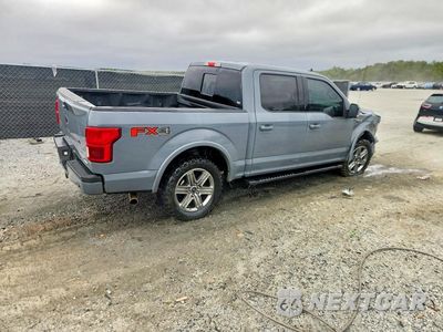 Trzecie zdjęcie samochodu z tyłu: 2019 FORD F150 SUPERCREW VIN:1FTEW1E45KFC02273 - miniatura