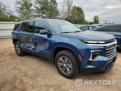 Czwarte zdjęcie samochodu z boku: 2026 CHEVROLET TRAVERSE LT VIN:1GNEVGKS7TJ294792 - miniatura