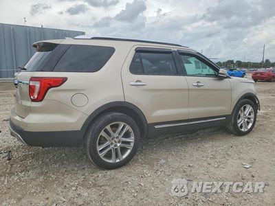 Trzecie zdjęcie samochodu z tyłu: 2017 FORD EXPLORER LIMITED VIN:1FM5K7F81HGD95777 - miniatura