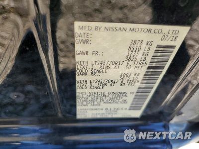 Zdjęcie 12 z 12 samochodu: 2018 NISSAN NV 1500 S VIN:1N6BF0KM0JN813654 - miniatura