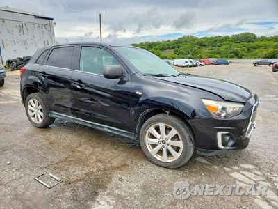 Czwarte zdjęcie samochodu z boku: 2015 MITSUBISHI OUTLANDER SPORT SE VIN:4A4AP4AUXFE036906 - miniatura