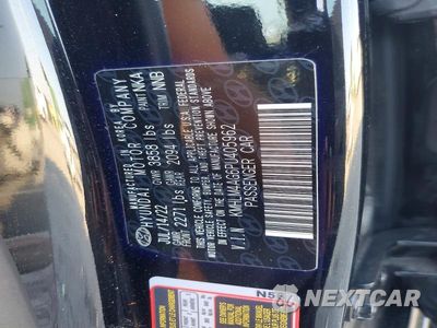 Zdjęcie 13 z 13 samochodu: 2023 HYUNDAI ELANTRA SEL VIN:KMHLM4AG6PU405962 - miniatura
