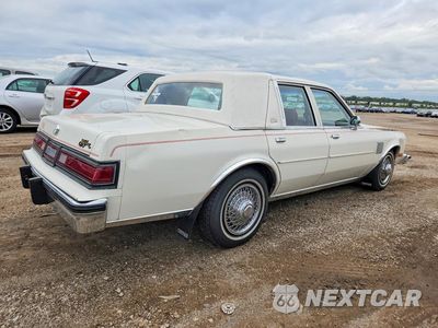 Trzecie zdjęcie samochodu z tyłu: 1984 CHRYSLER FIFTH AVENUE VIN:1C3BF66P0EX609915 - miniatura