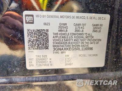 Zdjęcie 13 z 13 samochodu: 2024 CHEVROLET EQUINOX LT VIN:3GNAXKEG5RL116996 - miniatura