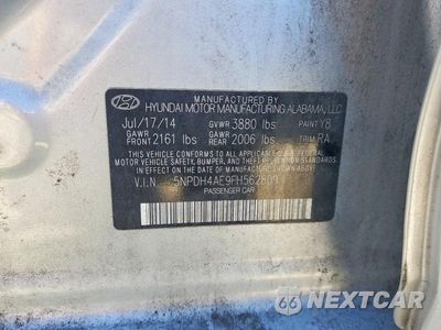 Zdjęcie 12 z 12 samochodu: 2015 HYUNDAI ELANTRA SE VIN:5NPDH4AE9FH562809 - miniatura