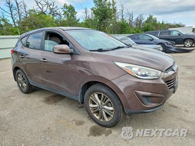 Czwarte zdjęcie samochodu z boku: 2014 HYUNDAI TUCSON GLS VIN:KM8JTCAF2EU850255 - miniatura