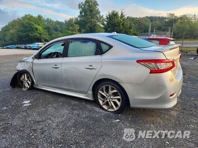 Drugie zdjęcie samochodu z przodu: 2013 NISSAN SENTRA S VIN:3N1AB7AP7DL797720 - miniatura