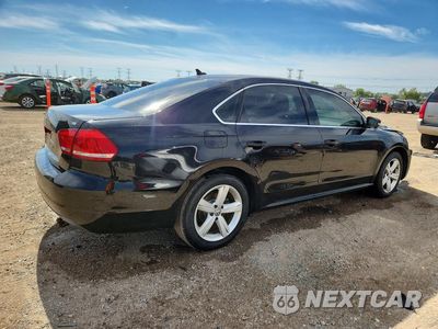 Trzecie zdjęcie samochodu z tyłu: 2013 VOLKSWAGEN PASSAT SE VIN:1VWBH7A30DC081425 - miniatura