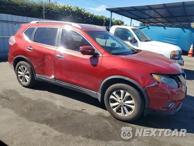 Czwarte zdjęcie samochodu z boku: 2015 NISSAN ROGUE SV VIN:5N1AT2MVXFC757049 - miniatura