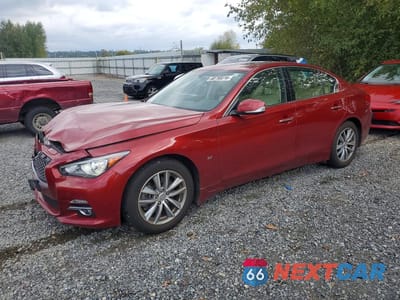 2015 INFINITI Q50 PREMIUM JN1BV7AR6FM402268 - główne zdjęcie licytacji z USA - miniatura