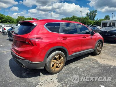 Trzecie zdjęcie samochodu z tyłu: 2023 HYUNDAI SANTA FE SE VIN:5NMS14AJ3PH544507 - miniatura