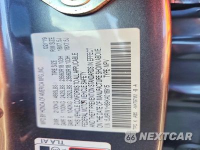 Zdjęcie 12 z 12 samochodu: 2019 HONDA CR-V EXL VIN:5J6RW1H89KA018915 - miniatura