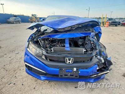 Piąte zdjęcie samochodu w środku: 2019 HONDA CIVIC LX VIN:19XFC2F68KE034190 - miniatura